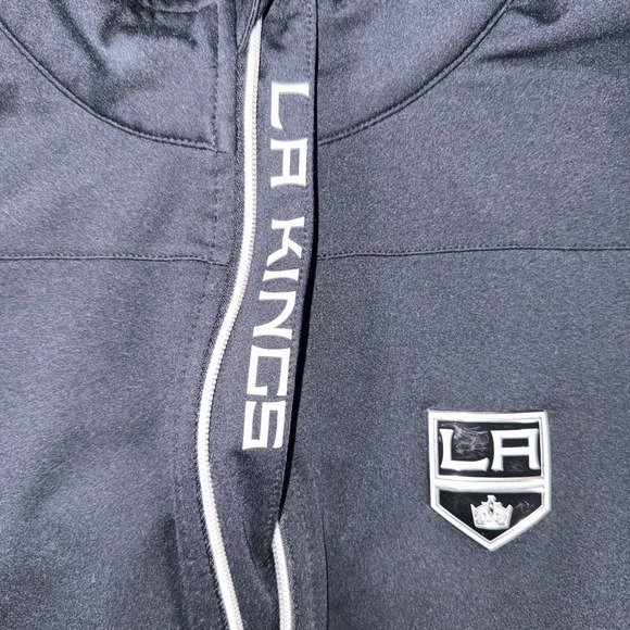 LA Kings Jacket Women's Large Full Zip Performance Lightweight Athletic NHL - Picture 4 of 7